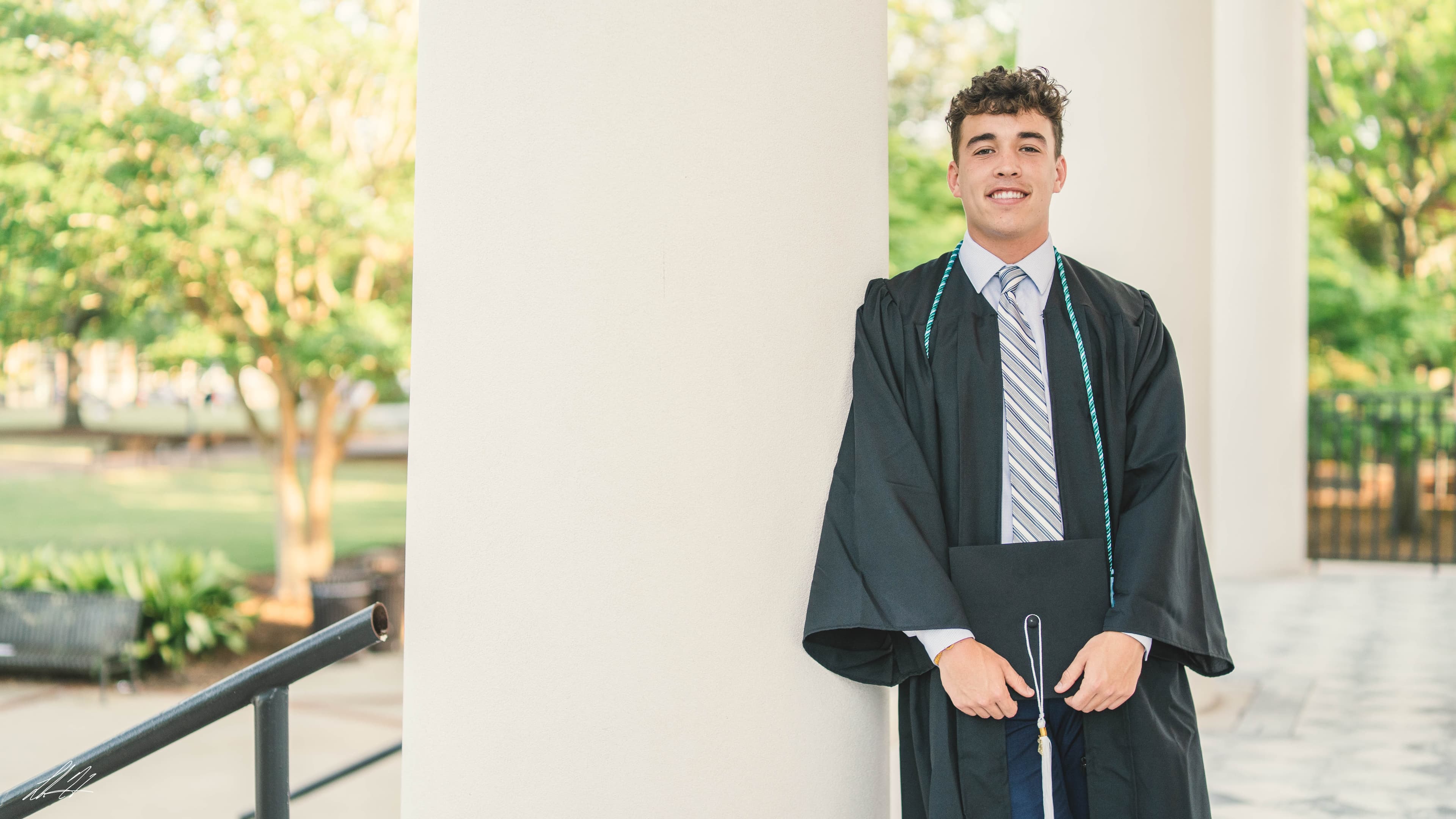 Graduation portrait project media